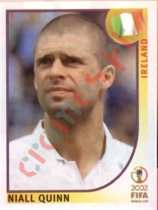 364 Niall Quinn – FIFA World Cup Korea/Japan 2002 Panini