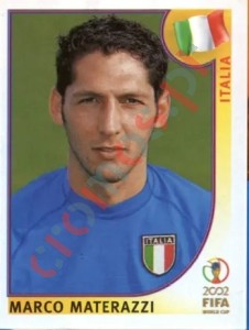 463 Marco Materazzi – FIFA World Cup Korea/Japan 2002 Panini