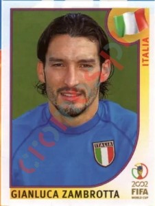 465 Gianluca Zambrotta – FIFA World Cup Korea/Japan 2002 Panini