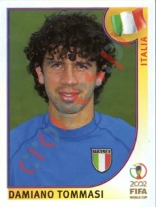 467 Damiano Tommasi – FIFA World Cup Korea/Japan 2002 Panini