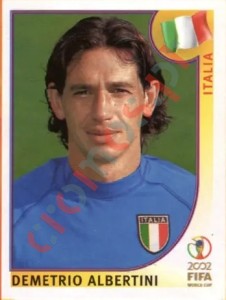 468 Demetrio Albertini – FIFA World Cup Korea/Japan 2002 Panini