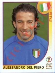 471 Alessandro Del Piero – FIFA World Cup Korea/Japan 2002 Panini