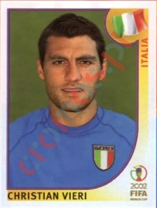 473 Christian Vieri – FIFA World Cup Korea/Japan 2002 Panini