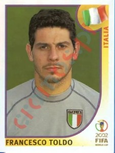 474 Francesco Toldo – FIFA World Cup Korea/Japan 2002 Panini