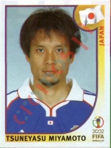 536 Tsuneyasu Miyamoto – FIFA World Cup Korea/Japan 2002 Panini