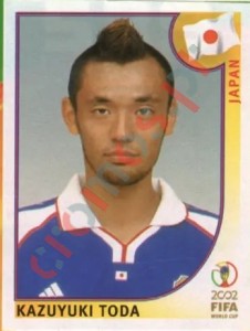 539 Kazuyuki Toda – FIFA World Cup Korea/Japan 2002 Panini