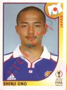 543 Shinji Ono – FIFA World Cup Korea/Japan 2002 Panini