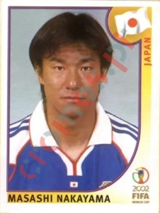 544 Masashi Nakayama – FIFA World Cup Korea/Japan 2002 Panini
