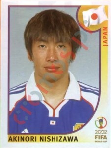 545 Akinori Nishizawa – FIFA World Cup Korea/Japan 2002 Panini