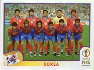 241 Team Photo – FIFA World Cup Korea/Japan 2002 Panini