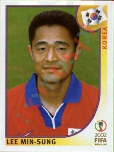 245 Lee Min-Sung – FIFA World Cup Korea/Japan 2002 Panini