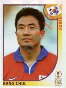 246 Kang Chul – FIFA World Cup Korea/Japan 2002 Panini