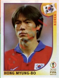247 Hong Myung-Bo – FIFA World Cup Korea/Japan 2002 Panini