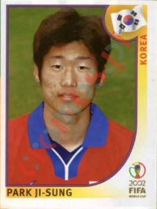 251 Park Ji-Sung – FIFA World Cup Korea/Japan 2002 Panini