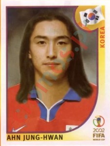 253 Ahn Jung-Hwan – FIFA World Cup Korea/Japan 2002 Panini