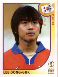 254 Lee Dong-Guk – FIFA World Cup Korea/Japan 2002 Panini