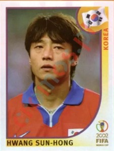 257 Hwang Sun-Hong – FIFA World Cup Korea/Japan 2002 Panini
