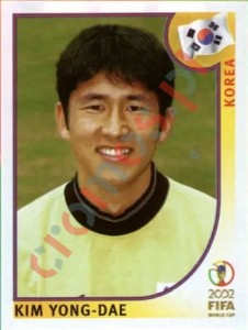258 Kim Yong-Dae – FIFA World Cup Korea/Japan 2002 Panini