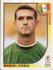 496 Manuel Vidrio – FIFA World Cup Korea/Japan 2002 Panini