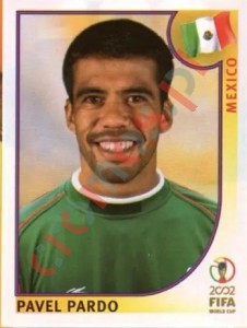 499 Pavel Pardo – FIFA World Cup Korea/Japan 2002 Panini