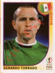 501 Gerardo Torrado – FIFA World Cup Korea/Japan 2002 Panini