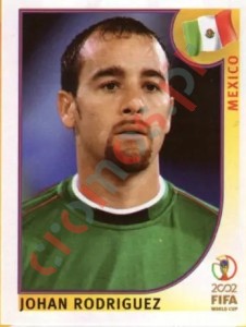502 Johan Rodriguez – FIFA World Cup Korea/Japan 2002 Panini