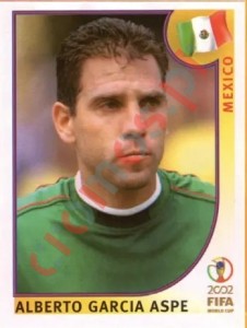 504 Alberto Garcia Aspe – FIFA World Cup Korea/Japan 2002 Panini