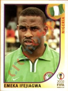 407 Emeka Ifejiagwa – FIFA World Cup Korea/Japan 2002 Panini