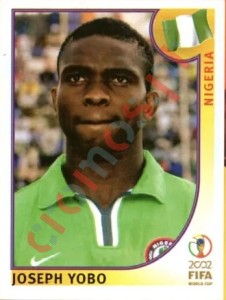 409 Joseph Yobo – FIFA World Cup Korea/Japan 2002 Panini