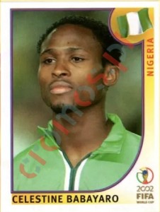 411 Celestine Babayaro – FIFA World Cup Korea/Japan 2002 Panini