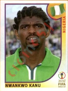 418 Nwankwo Kanu – FIFA World Cup Korea/Japan 2002 Panini
