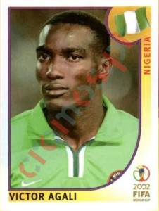 419 Victor Agali – FIFA World Cup Korea/Japan 2002 Panini