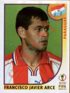 136 Francisco Javier Arce – FIFA World Cup Korea/Japan 2002 Panini