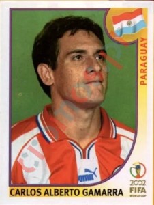 137 Carlos Alberto Gamarra – FIFA World Cup Korea/Japan 2002 Panini