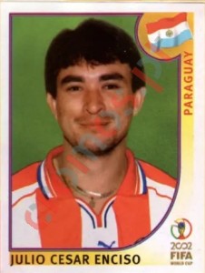 146 Julio Cesar Enciso – FIFA World Cup Korea/Japan 2002 Panini