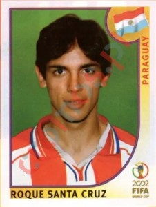 148 Roque Santa Cruz – FIFA World Cup Korea/Japan 2002 Panini