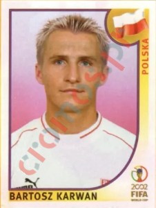 271 Bartosz Karwan – FIFA World Cup Korea/Japan 2002 Panini