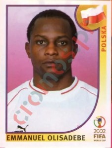 273 Emmanuel Olisadebe – FIFA World Cup Korea/Japan 2002 Panini