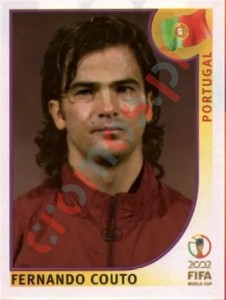 300 Fernando Couto – FIFA World Cup Korea/Japan 2002 Panini