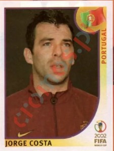 301 Jorge Costa – FIFA World Cup Korea/Japan 2002 Panini