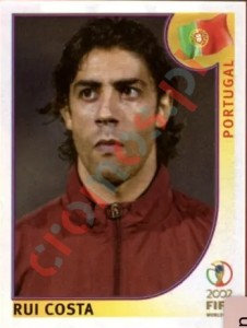305 Rui Costa – FIFA World Cup Korea/Japan 2002 Panini