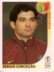 306 Sergio Conceição – FIFA World Cup Korea/Japan 2002 Panini