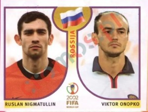 522 Ruslan Nigmatullin/Viktor Onopko – FIFA World Cup Korea/Japan 2002 Panini