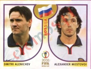 527 Dmitri Alenichev / Aleksandr Mostovoi – FIFA World Cup Korea/Japan 2002 Panini