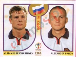 530 Vladimir Beschastnykh/Alexander Panov – FIFA World Cup Korea/Japan 2002 Panini