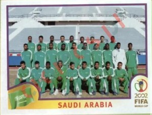 331 Team Photo – FIFA World Cup Korea/Japan 2002 Panini