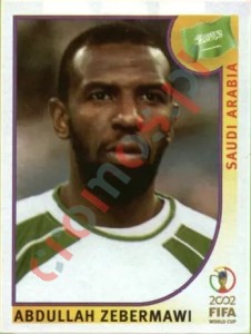 335 Abdullah Zebermawi – FIFA World Cup Korea/Japan 2002 Panini