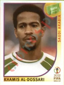 340 Khamis Al-Dossari – FIFA World Cup Korea/Japan 2002 Panini