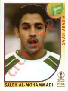 341 Saleh Al-Mohammadi – FIFA World Cup Korea/Japan 2002 Panini