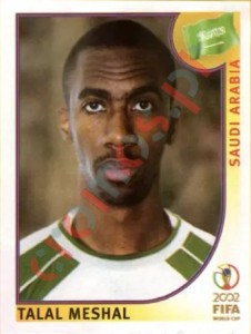 344 Talal Meshal – FIFA World Cup Korea/Japan 2002 Panini